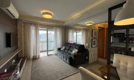 Apartamento porteira fechada com 2 dormitórios à venda, 72 m² por R$ 1.650.000 - Gonzaga - Santos/SP