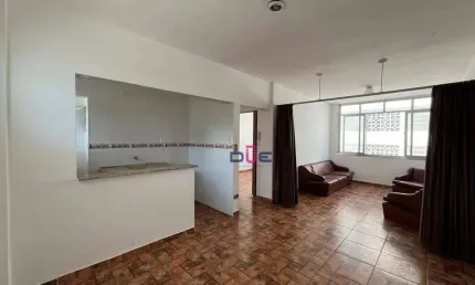 Apartamento com 1 dormitório à venda, 57 m² por R$ 390.000 - Boqueirão - Santos/SP