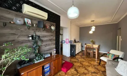 Apartamento com 2 dormitórios à venda, 76 m² por R$ 375.000,00 - Encruzilhada - Santos/SP