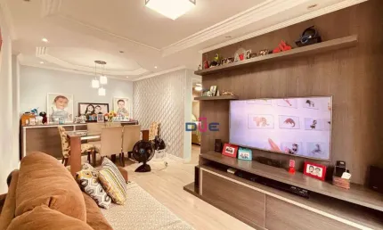 Apartamento com 2 dormitórios à venda, 54 m² por R$ 318.000 - Morro Nova Cintra - Santos/SP
