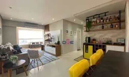 Apartamento com 3 dormitórios à venda, 92 m² por R$ 860.000 - Ponta da Praia - Santos/SP