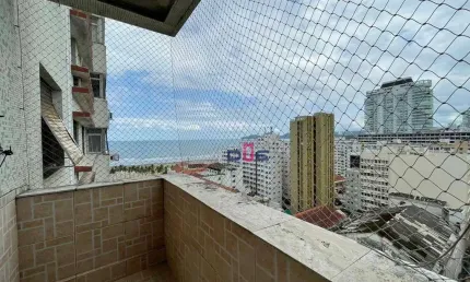 Apartamento com 2 dormitórios à venda, 119 m² por R$ 477.000 - Gonzaga - Santos/SP