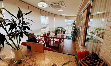 Apartamento com 4 dormitórios à venda, 189 m² por r$ 2.300.000,00 - boqueirão - santos/sp