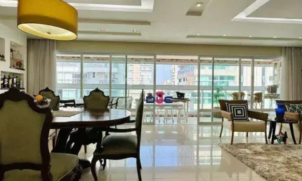 Apartamento com 4 dormitórios à venda, 191 m² por R$ 2.300.000 - Gonzaga - Santos/SP