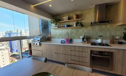 Apartamento com 2 dormitórios à venda, 74 m² por r$ 1.050.000,00 - embaré - santos/sp