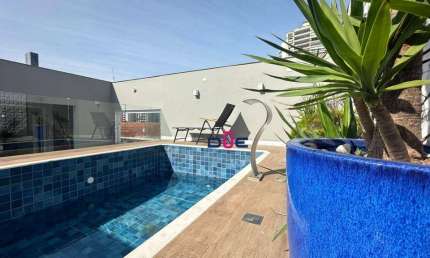 Cobertura com 3 dormitórios à venda, 180 m² por R$ 1.550.000,00 - Boqueirão - Santos/SP
