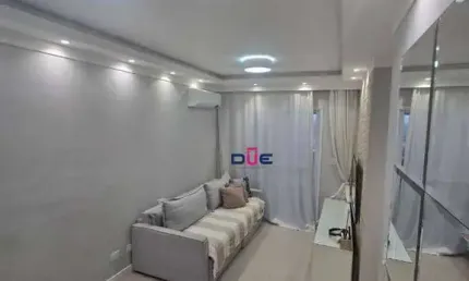 Apartamento com 2 dormitórios à venda, 59 m² por r$ 550.000 - vila matias - santos/sp