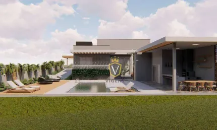 Casa com 3 suítes à venda, 180 m² por R$ 1.950.000 - Condomínio Horizonte Azul II- Itupeva/SP