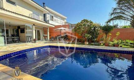Casa com 5 dormitórios à venda, 304 m² por R$ 2.950.000,00 - Reserva da Serra - Jundiaí/SP