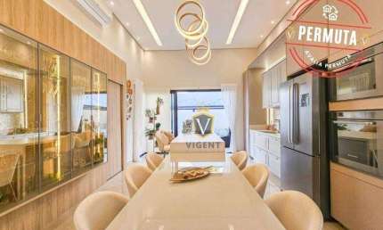 Casa com 3 dormitórios à venda, 146 m² por R$ 1.800.000,00 - Jardim Ermida I - Jundiaí/SP
