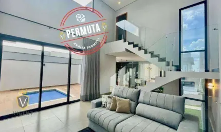 Casa com 3 dormitórios à venda, 234 m² por R$ 2.230.000,00 - Jardim Ermida I - Jundiaí/SP