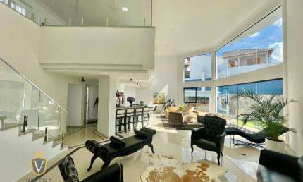 Casa com 3 suítes para alugar, 505 m² por R$ 15.732/mês - Portal do Paraíso I - Jundiaí/SP