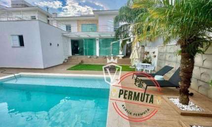 Casa com 4 suítes, 315 m² - venda por R$ 2.900.000 ou aluguel por R$ 18.400/mês - Reserva da Serra - Jundiaí/SP
