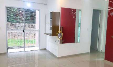 Apartamento com 2 quartos para alugar, 51 m² por R$ 2.275/mês - Parque da Colônia - Jundiaí/SP