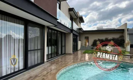 Casa com 3 suítes à venda, 290 m² por R$ 4.350.000 - Jardim Samambaia - Jundiaí/SP