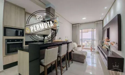 Apartamento com 3 quartos à venda, 81 m² por R$ 715.000 - Medeiros - Jundiaí/SP