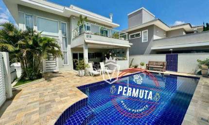 Casa com piscina à venda, 332 m² por R$ 2.700.000 - Condomínio Reserva da Serra - Jundiaí/SP