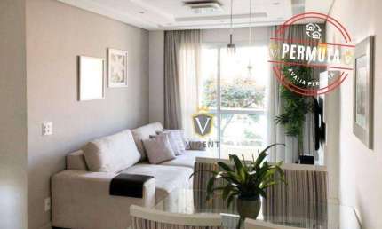 Apartamento com 2 quartos para alugar, 78 m² por R$ 5.043 - Jardim Messina - Jundiaí/SP