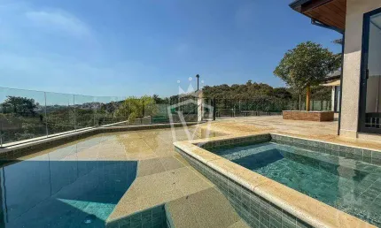Casa com 5 suítes para alugar - chácara malota - jundiaí/sp