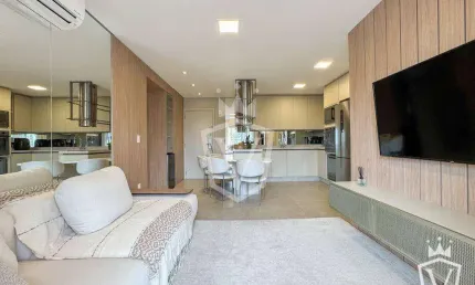 Apartamento flat mobiliado com 2 quartos para alugar ou à venda - centro/ anhangabaú - jundiaí/sp