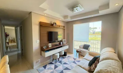 Apartamento com 3 dormitórios à venda, 73 m²  - jardim tamoio - jundiaí/sp