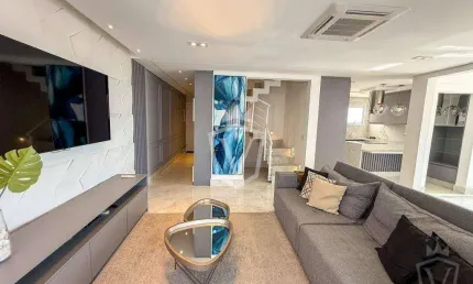 Apartamento com 4 dormitórios para alugar, 238 m² por R$ 13.850,00/mês - Anhangabaú - Jundiaí/SP