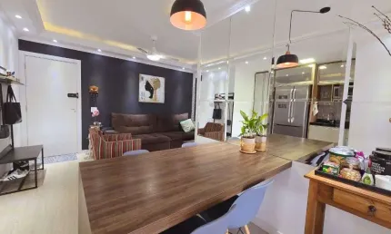 Apartamento de 67m² com 2 quartos sendo uma suíte no condomínio tons de ipanema - medeiros - jundiaí/sp