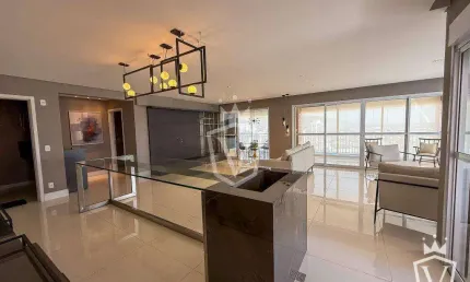 Apartamento mobiliado com 3 suítes para alugar, 268 m² no alta vista - anhangabaú - jundiaí/sp