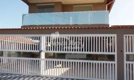 Casa de Condomínio com 2 dorms, Maracanã, Praia Grande - R$ 360 mil, Cod: 4251
