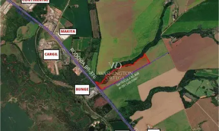 Área à venda, 391543 m² por R$ 70.477.740,00 - Cará-cará - Ponta Grossa/PR
