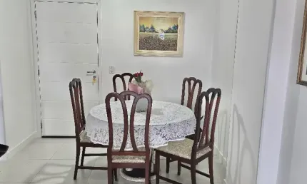 Apartamento semi mobiliado com 3 quartos no jardim cidade!