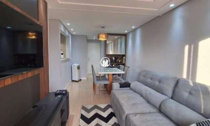 Apartamento com 3 dormitórios sendo 1 suíte, no condomínio Ravenna, Engordadouro Jundiaí-SP