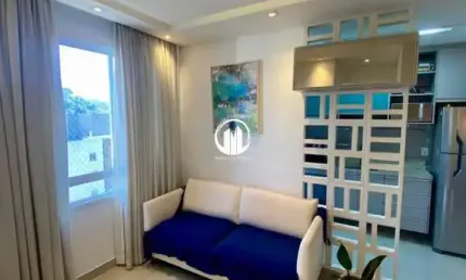 Apartamento para locação mobiliado com 2 dormitorios - Condomínio Ágata - Residencial Santa Giovana, Jundiai/SP
