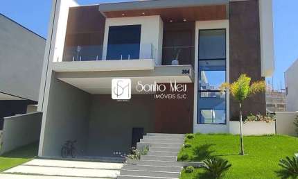 Venda de Maravilhosa casa com 4 suítes - Alphaville II - SJC