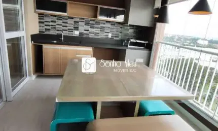 Apartamento de 122 m2, 3 dormitórios, 1 suíte, 2 vagas de garagem, Condomínio Splendor Gardem, Jd. das Indústrias - São José dos Campos - SP