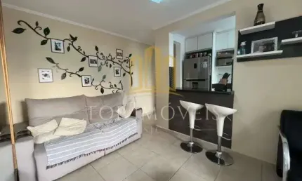 Lindo Apartamento com 3 dormitorios com sacada lazer completo