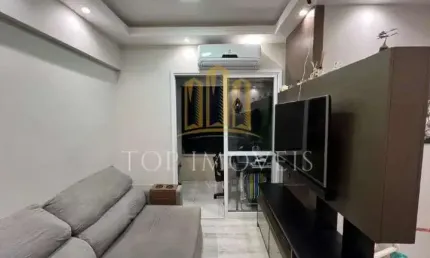 Lindo apartamento localizado no Parque Industrial com varanda gourmet repleto de planejados em frente a linha Verde