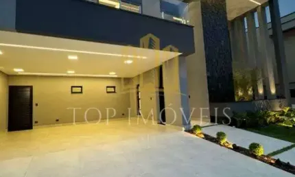 Linda casa com projeto contemporaneo a venda, Condominio Jardim do Golfe - Sao Jose dos Campos/SP