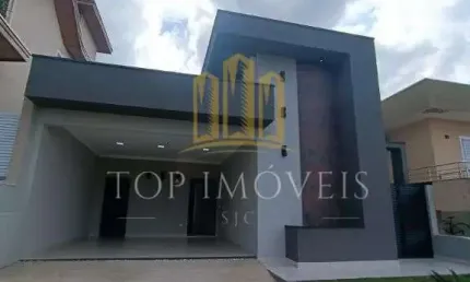 Casa terrea com 3 quartos em condominio fechado - jacarei