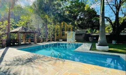 Chacara Casa Terrea estilo rustico com 3 dormitorios sendo 2 suites -  Sta Branca