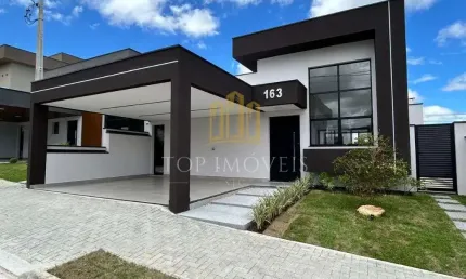 Casa terrea tres dormitorios suite com closet no condominio Ruda