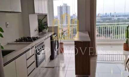 Lindo Apartamento Repleto de Planejados Varnda Gourmet 2 dormitorios com Sute