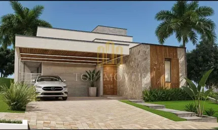 Casa terrea de 3 suites e piscina no Altos da Serra V - Urbanova