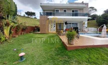 Belissimo Sobrado 4 Dormitorios 2 Suites  Piscina 356 m2 Condominio Mirante de Vale