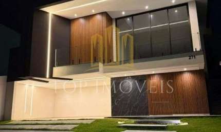Linda Casa Localizada no Condominio Verana 4 dormitorios 3 suites Piscina Privativa Area gourmet