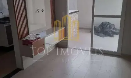 Apartamento localizado na vila tesouro com quintal privativo (quintal) 33 m2/churrasqueira