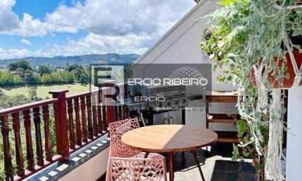 Apartamento Duplex com 3 dormitórios à venda, 125 m² por R$ 620.000,00 - Alto Capivari - Campos do Jordão/SP