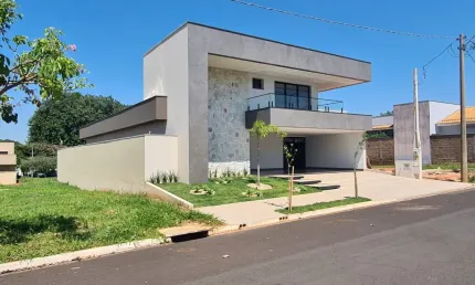 Casa em condomínio fechado com 4 quartos à venda na Rua Carlos Gomes, 20, Condomínio Jardim Botânico, Bady Bassitt