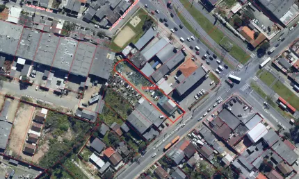 Terreno comercial à venda na Alameda Nossa Senhora do Sagrado Coração, 681, Pinheirinho, Curitiba