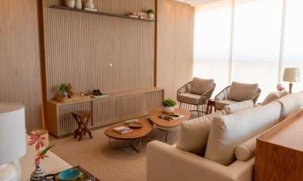 Luxuoso apartamento à venda de frente para o mar da Bacutia, são 4 suítes, 174 m² super decorado, Enseada Azul - Guarapari ES